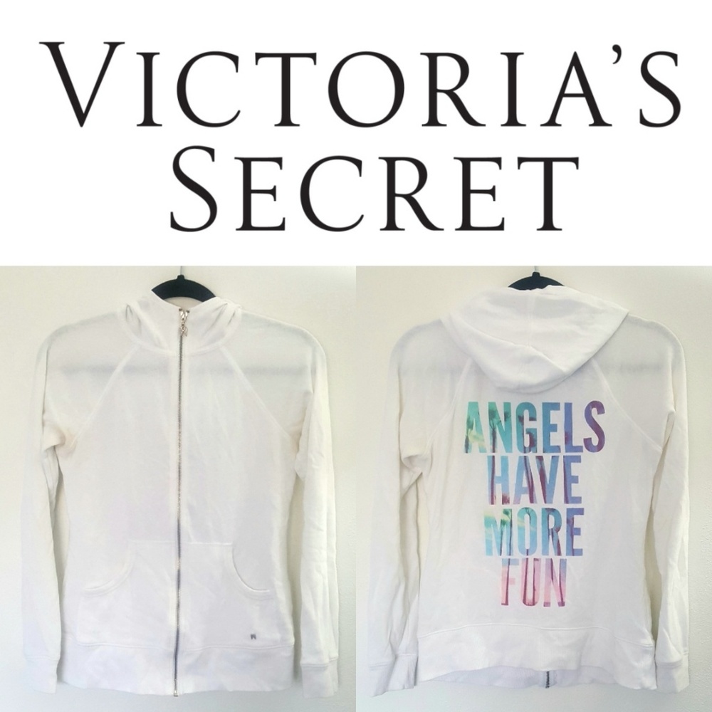 Victoria's Secret Angels Have More Fun Zip Hoodie